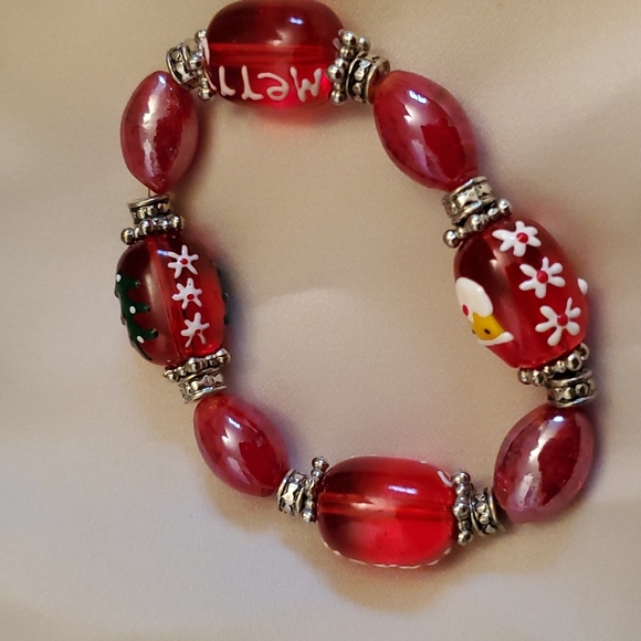 Red Chrismas Bracelets - Picture 1 of 4